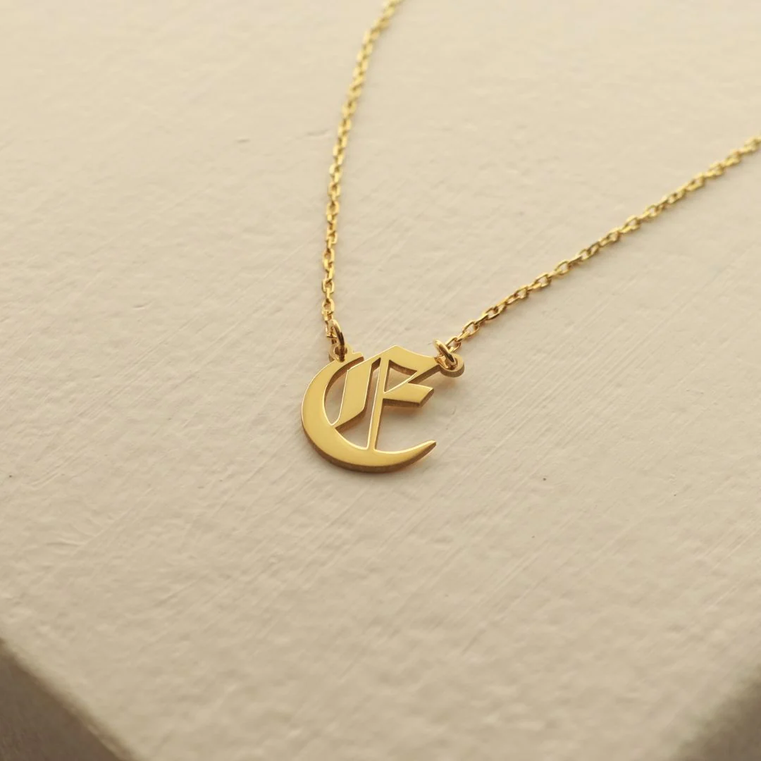 Custom Initial Necklace - Image 4