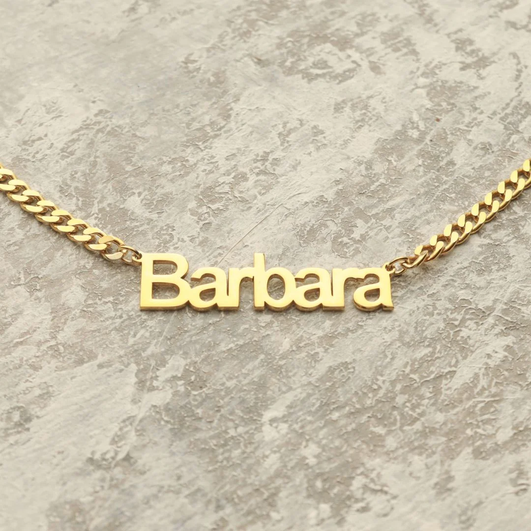 Custom Nameplate Necklace - Image 3