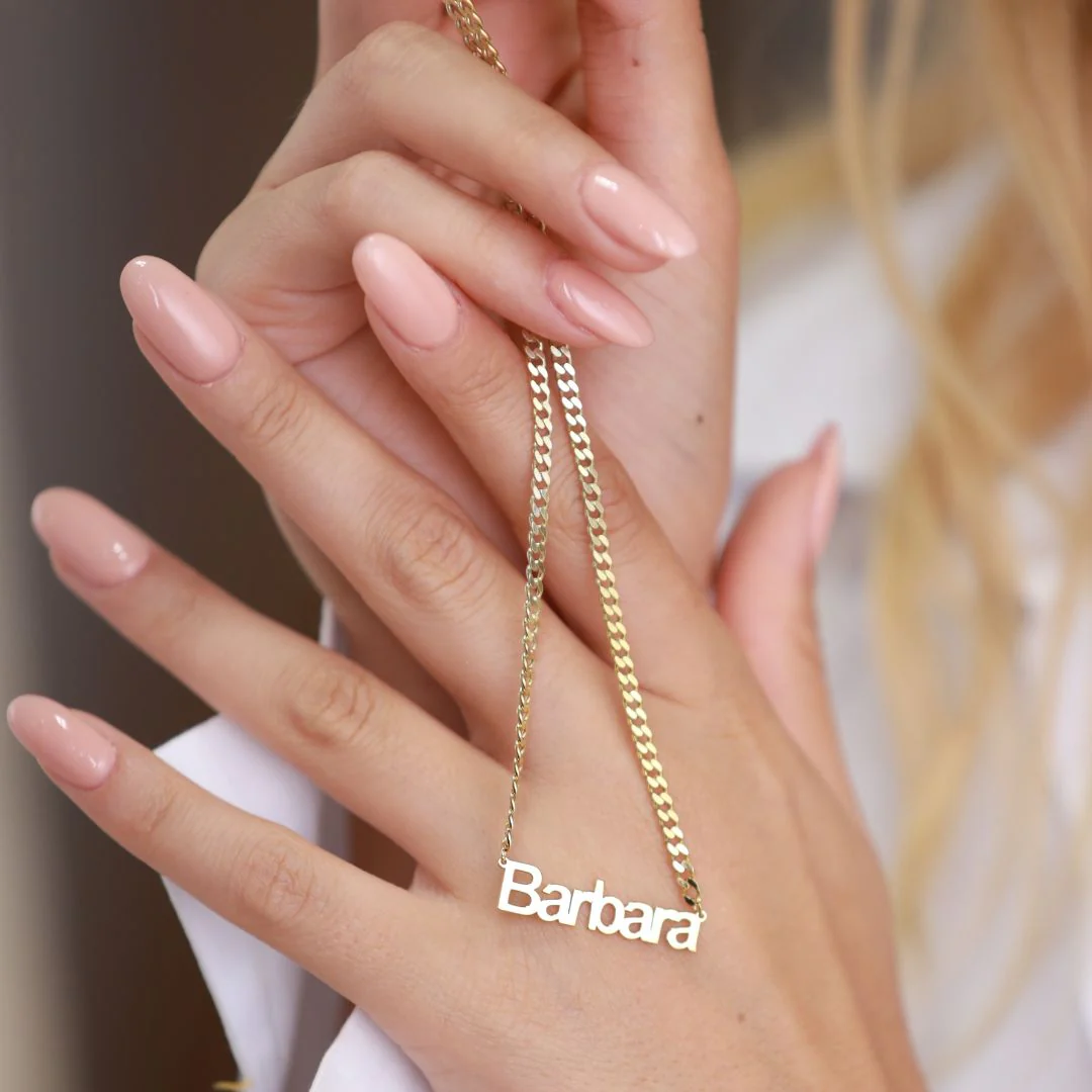 Custom Nameplate Necklace - Image 5