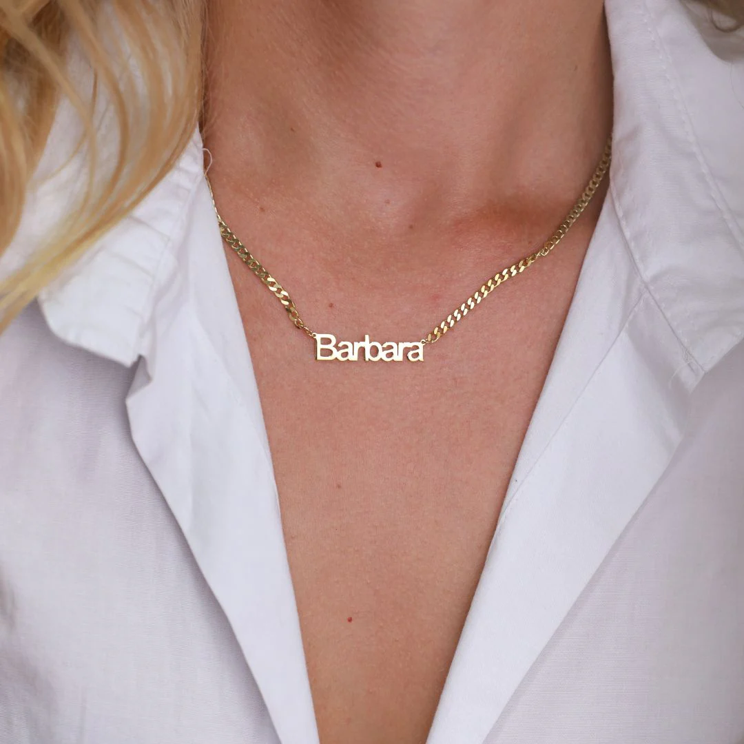 Custom Nameplate Necklace - Image 6