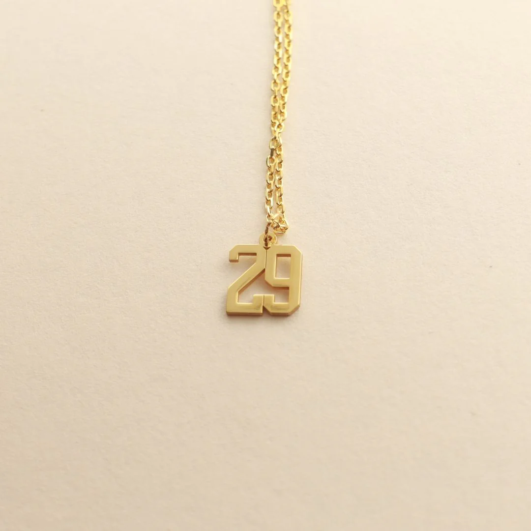 Custom Number Necklace - Image 6