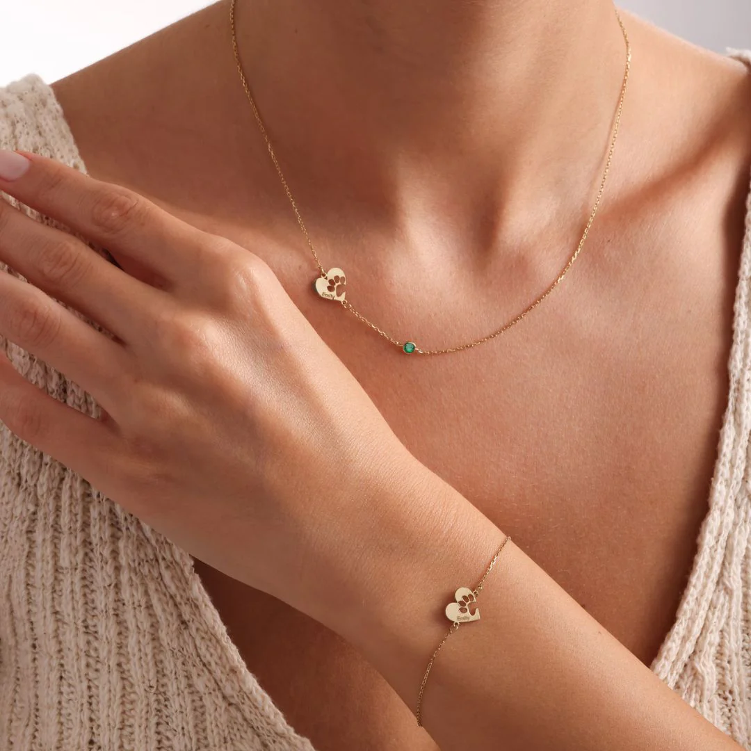 Customized Pet Paw Bracelet - Image 5