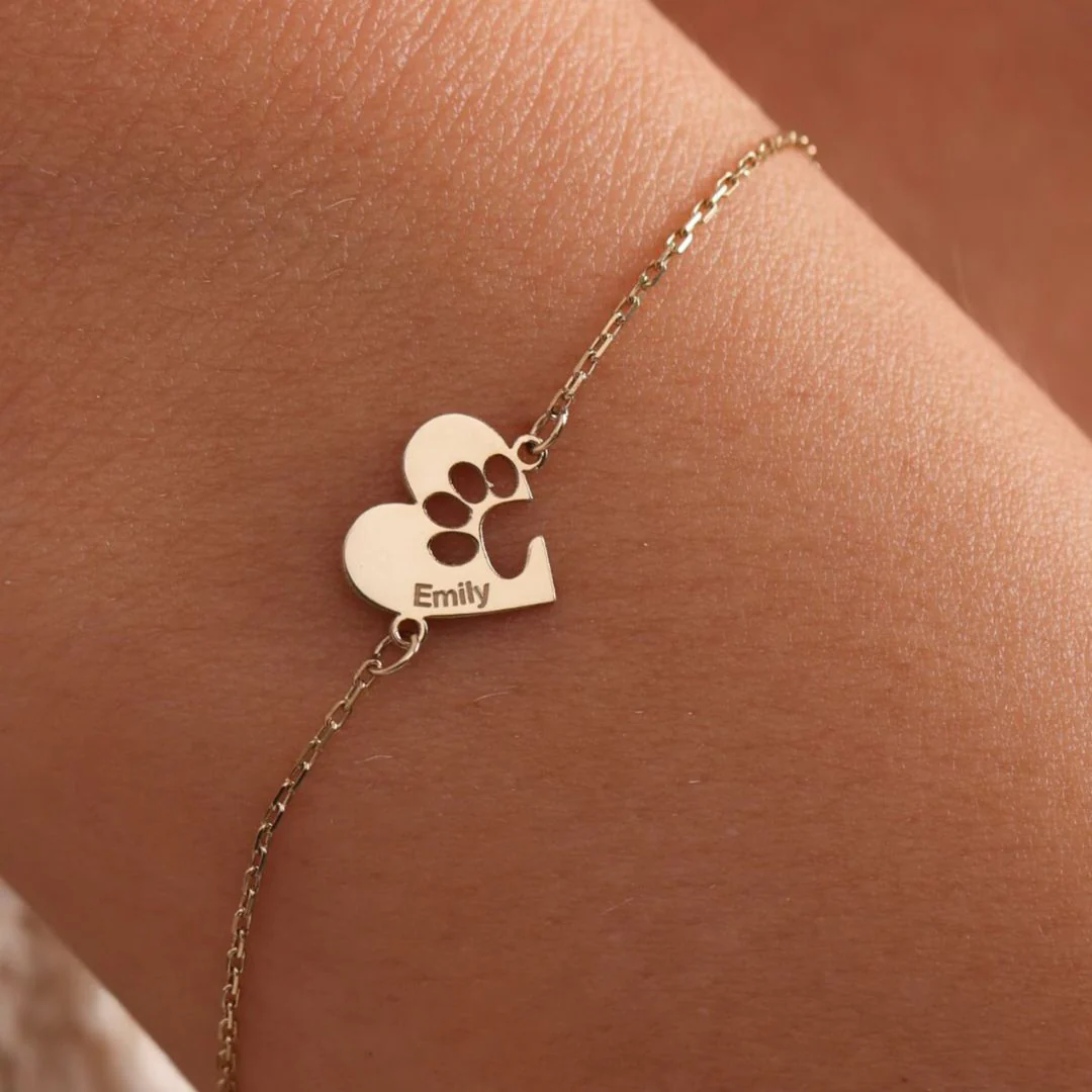 Customized Pet Paw Bracelet - Image 6