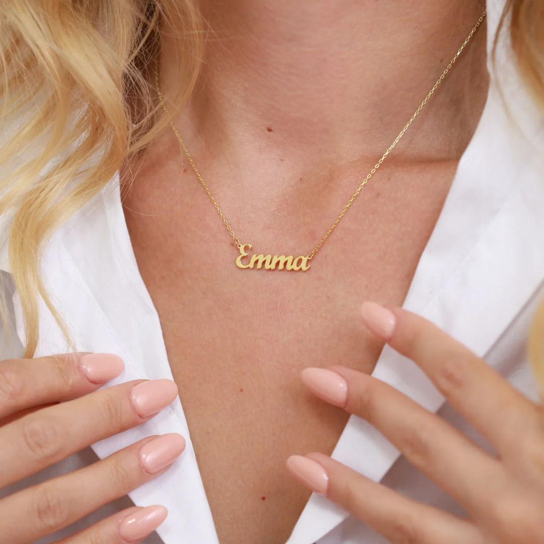 Dainty Name Necklace - Image 3