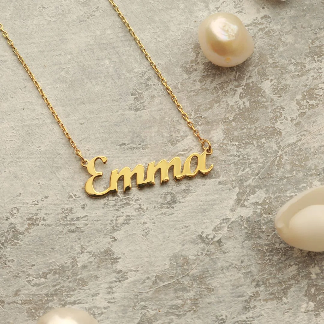 Dainty Name Necklace - Image 5