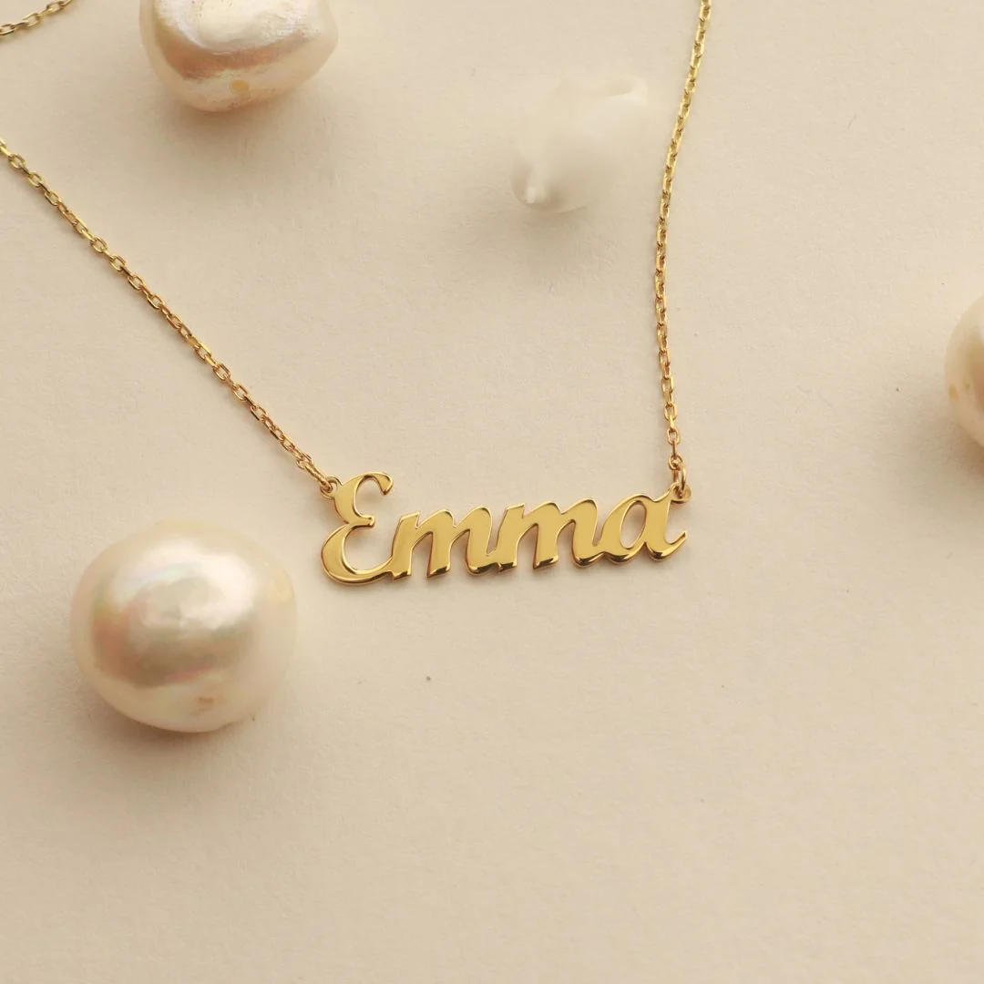 Dainty Name Necklace - Image 6
