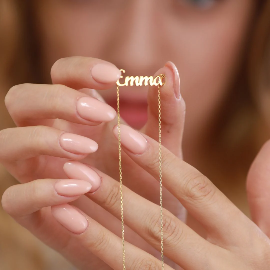 Dainty Name Necklace - Image 7