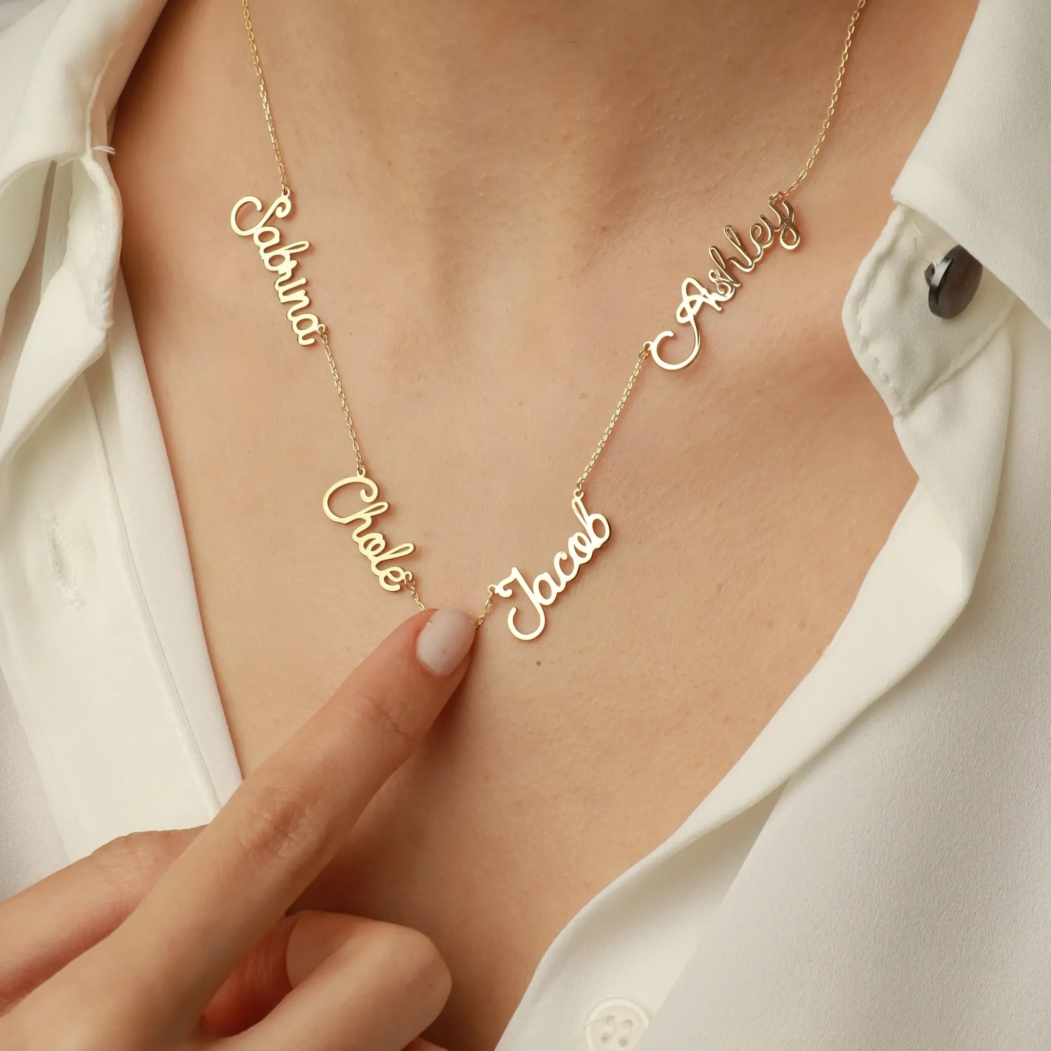 Family Name Necklace - Image 9