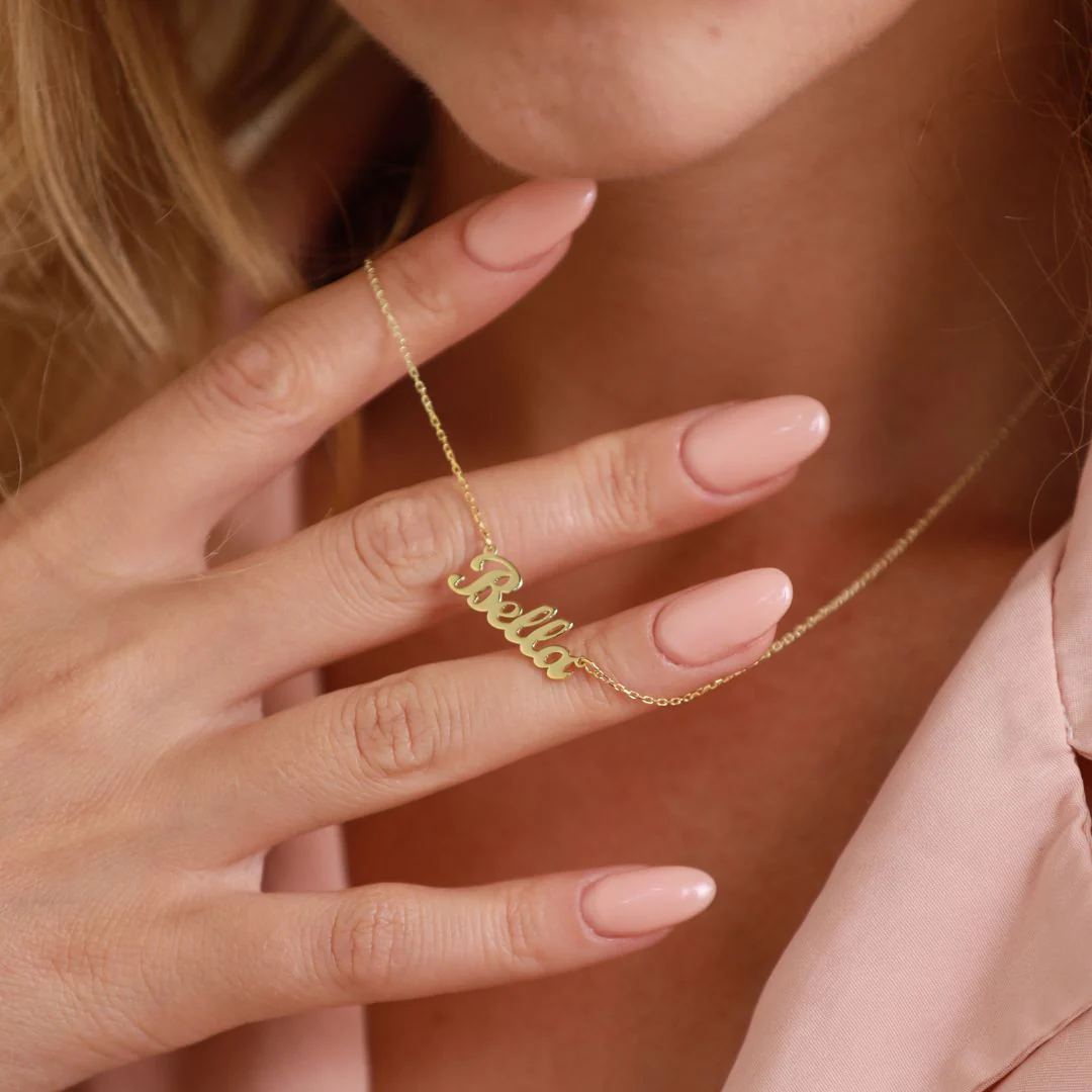 Minimalist Name Necklace - Image 3