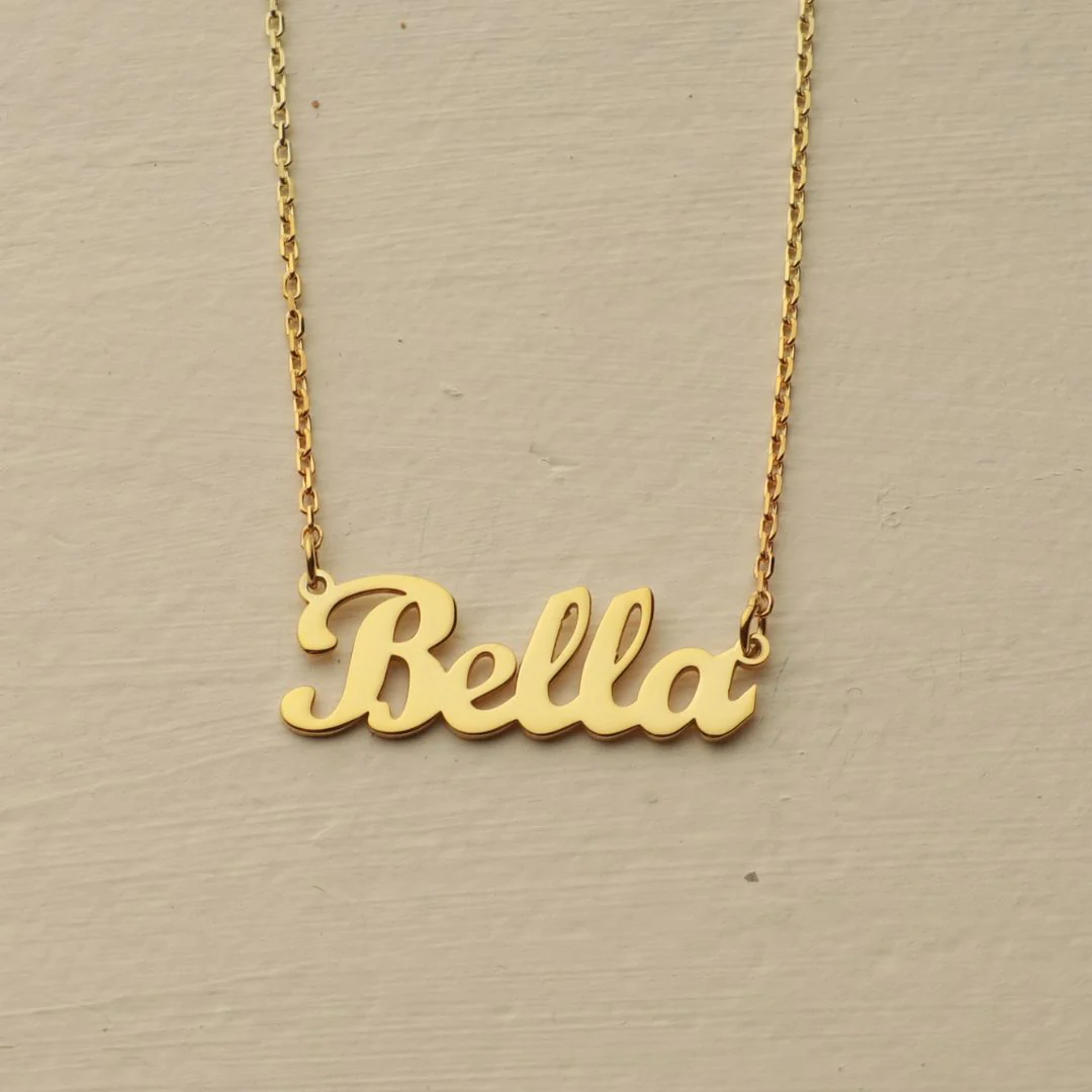 Minimalist Name Necklace - Image 4