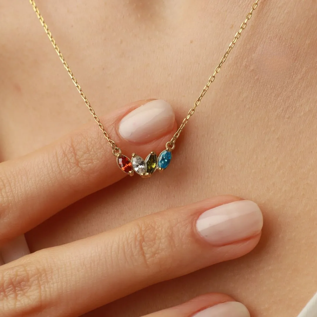 Mom's Birthstone Necklace - Image 4