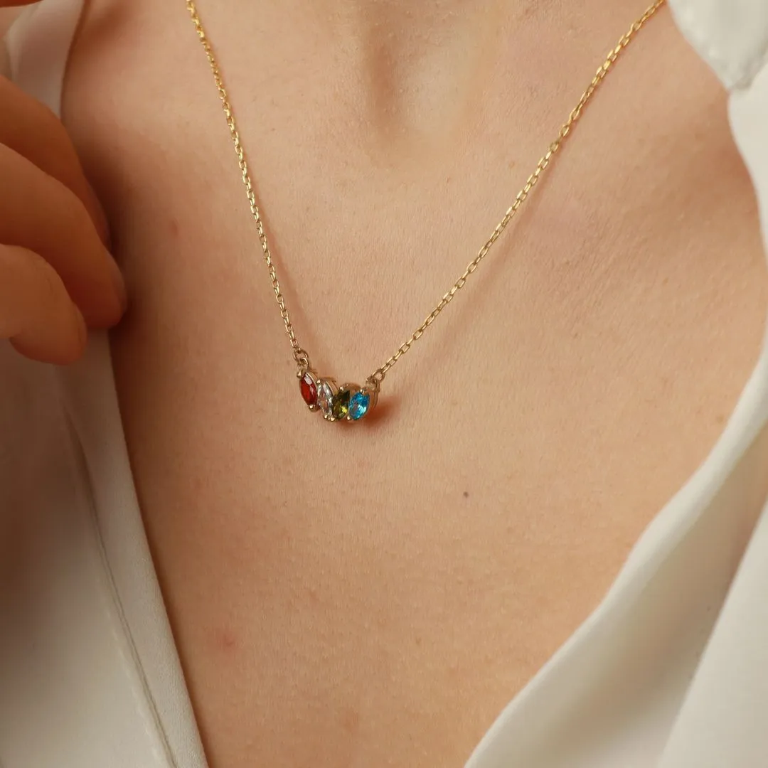 Mom's Birthstone Necklace - Image 6