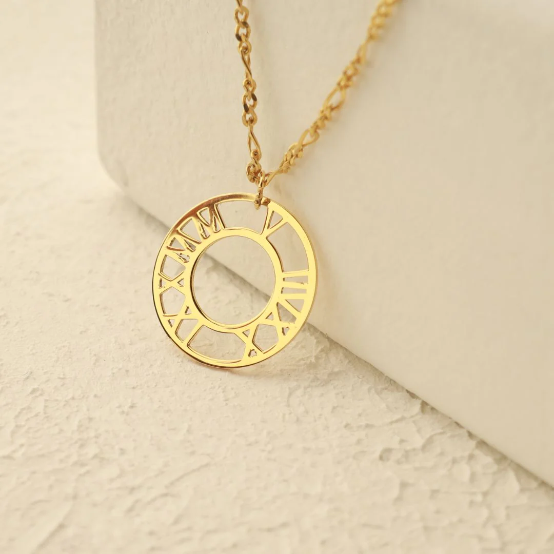 Roman Numeral Necklace - Image 4