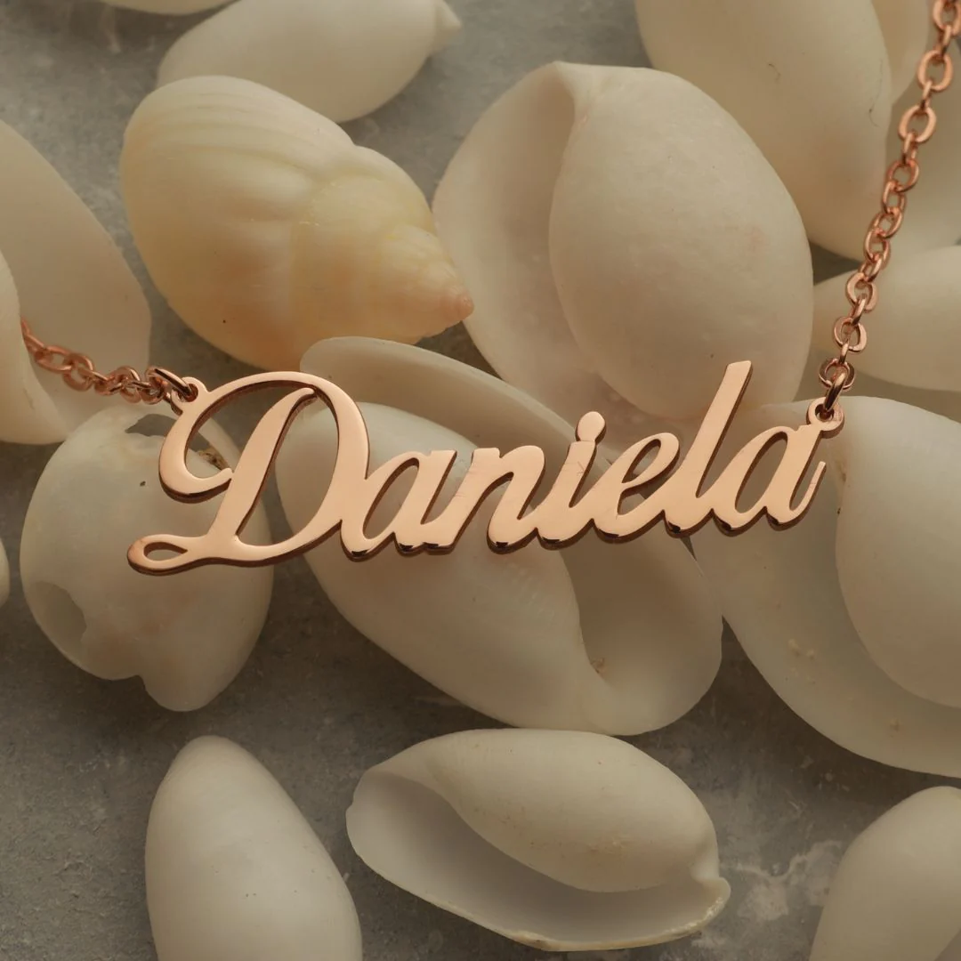 Personalized Nameplate Necklace - Image 6