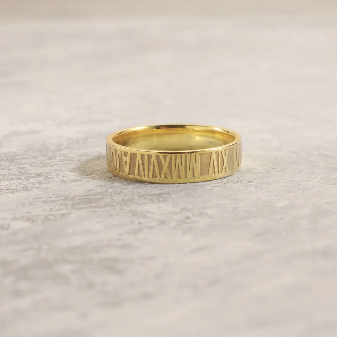 Roman Numeral Ring - Image 3